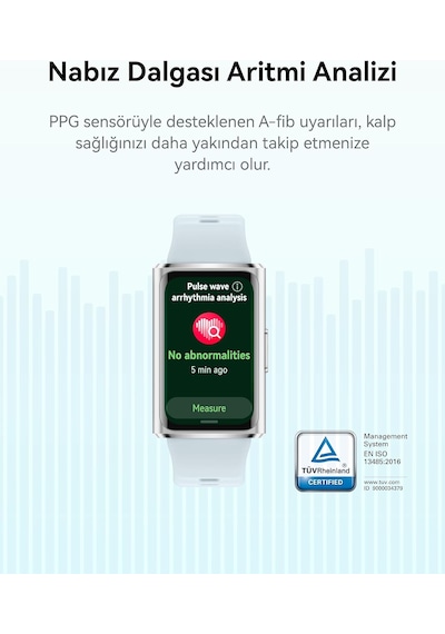 Huawei Band 11 Pro Titanium Aluminum Alloy Mavi 1.62" Amoled Akıllı Saat (Distribütör Garantili)