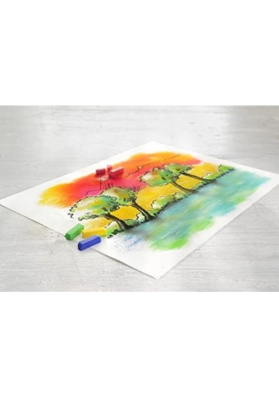 Studio Mini Toz Pastel Boya, 24 Renk, Yarım Boy, Yüksek Pigment, Parlak Renkler, Fiksatif Uyumlu, Tebeşir Bazlı Soft Pastel Diğer