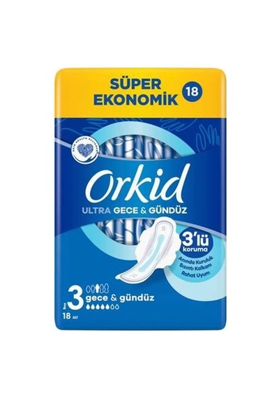 Orkid Ultra Gece&gündüz No:3 18pcs