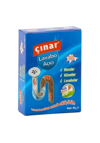 Çınar Lavabo Açıcı 40gr 0136