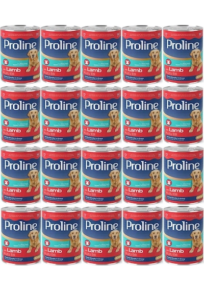 Pro Line Kuzu Etli Yetişkin Köpek Konservesi 20 x 400 G