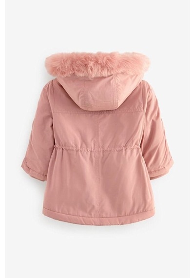 Next Baby Kız Çocuk Kışlık Parka Mont Pembe