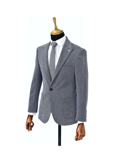 Erkek Tek Spor Ceket Çift Yırtmaçlı Bgl-st03983 Lacivert Erkek Tek Spor Ceket Çift Yırtmaçlı Bgl-st03983 Lacivert