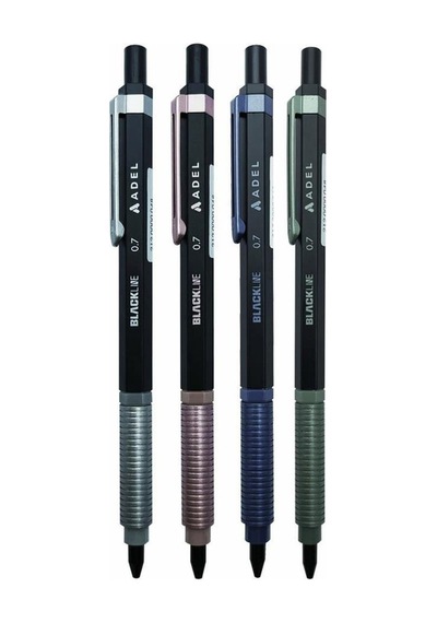 Adel 0.7 Mm. Blackline Duo Versatil Kalem