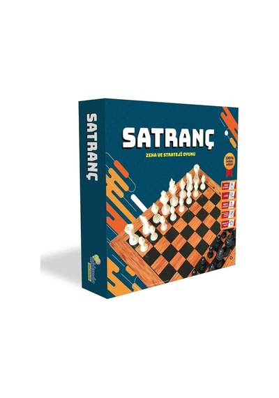 Ahşap Satranç Takımı Ahşap Satranç Oyunu Eğitici Oyuncak