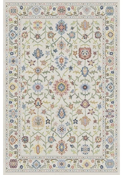 Bahariye Nomad Nm01 Daire Krem Halı