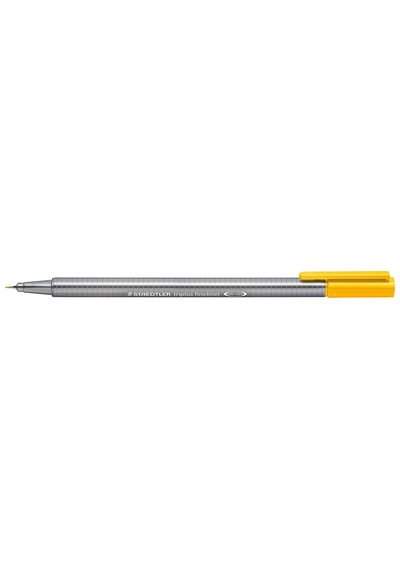 Staedtler Üçgen Fineliner - 0.3 Mm - Sarı