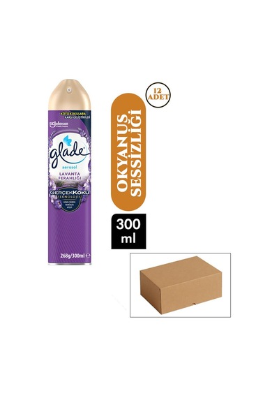Glade Aerosol Lavanta Ortam Oda Kokusu Sprey 300ml - 12'li Paket Diğer