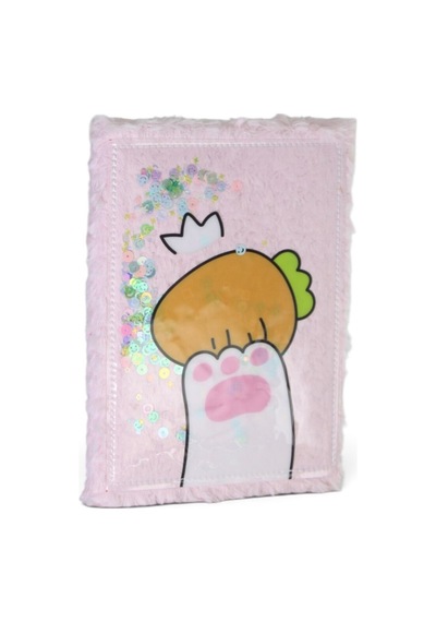 14x20 Cm Peluş Hatıra Günlük Anı Defteri 80 Yaprak Çizgili 26