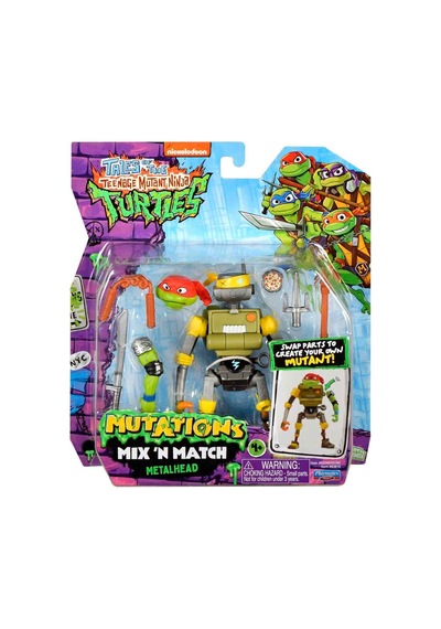 Teenage Mutant Ninja Turtles Mutations Mix N Match Metalhead Figürü T0201400