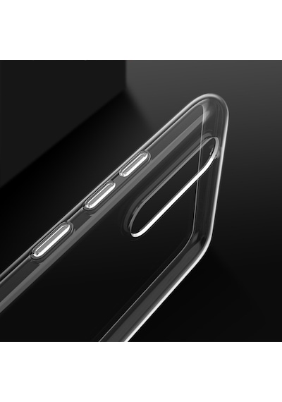 Goocamp Huawei P20 Kılıf Süper Silikon Kapak - Renksiz Renksiz