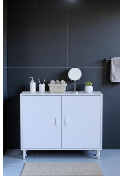 Eliusta Arden 90 Cm Beyaz 2 Bölmeli Banyo Düzenleyici Dolap 1 Raflı Çok Amaçlı Mutfak Dolabı 90x75x32,5 Cm Beyaz Eliusta Arden 90 Cm Beyaz 2 Bölmeli Banyo Düzenleyici Dolap 1 Raflı Çok Amaçlı Mutfak Dolabı 90x75x32,5 Cm Beyaz