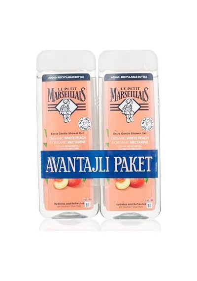 Duş Jeli Beyaz Şeftali Ve Nektarin 2 X 400 Ml Diğer