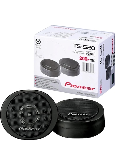 Pıoneer Ts-s20 -200 Watt Hard Dome Super Tweeter-tiz Hoparlör-2 Adettir