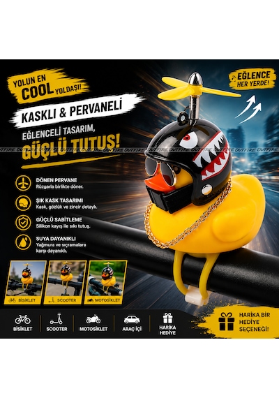 Motosiklet -bisiklet-araba- Aksesuar Gidona Takılan Ve Yapışabilen Civciv S-kp Mat Sarı