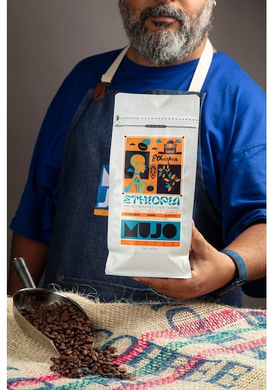 Ethiopia Yirgachefeffe Cher Cherre Çekirdek Kahve-250gr-çekirdek Kahve Çekirdek Kahve