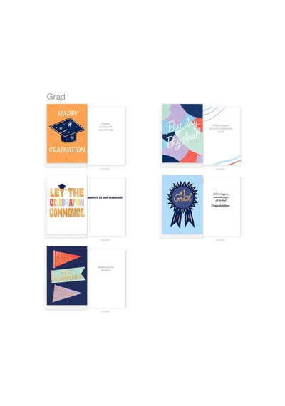 American Greetings Zarflı 15 Adet Mezuniyet Kartı Paketi