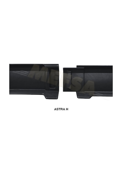 Opel Astra H Lip Plastik Üniversal 2 Parça Tampon Altı Lip Siyah