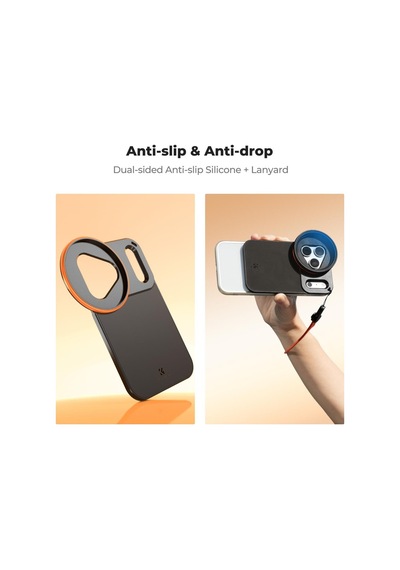 K&f Concept Apple iPhone 17 Pro Max Uyumlu Cpl Filtre + Manyetik Filtre Montaj Adaptörü