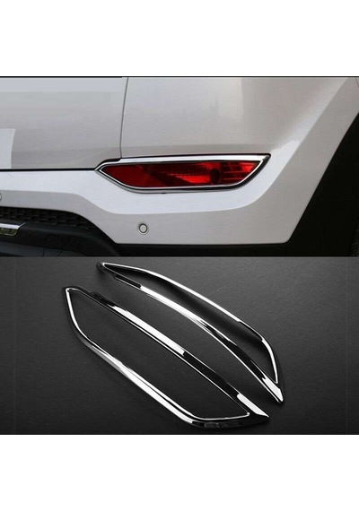 Hyundai Tucson 2015 2018 Arka Reflektör Reflektör Çerçevesi Krom