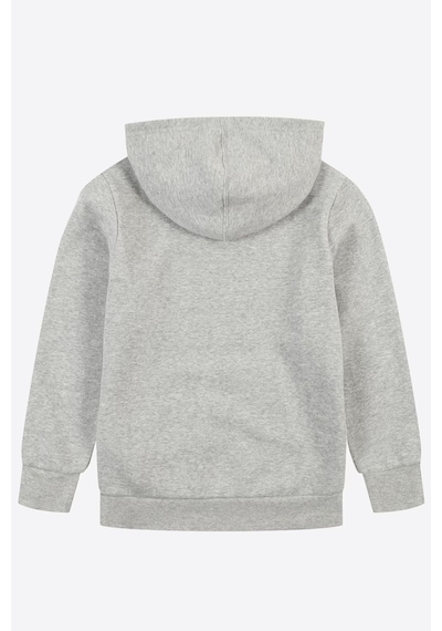 Fyk Kids Unisex Kapüşonlu Kanguru Cepli Sweatshirt Gri