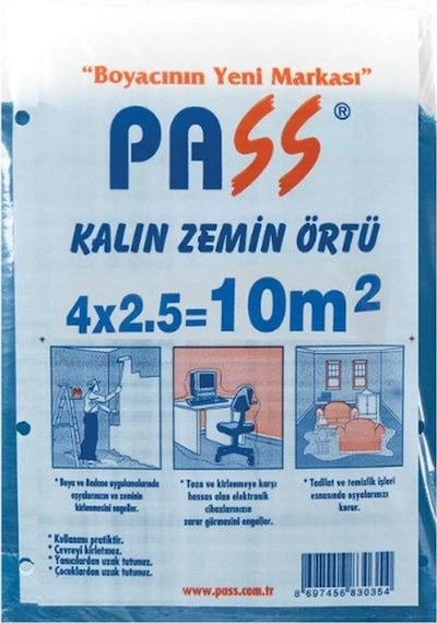 Ary Koruyucu Kalın Zemin Örtüsü 4X2.5 10 M
