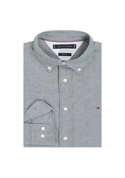 Tommy Hilfiger Erkek Solıd Herıtage Oxford Rf Gölek Yeşil Green
