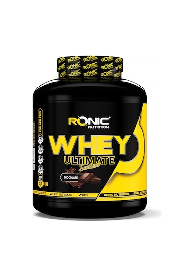 Ronic Nutrition Ultimate Whey Protein Tozu Çikolata Aromalı 2270 Gr + 2 Adet Hediye