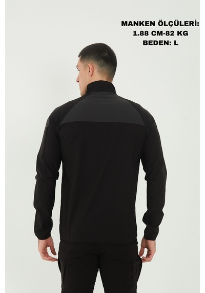 Camp Scoutland Camp260 Outdoor Tactical Su İticili Erkek Fermuarlı Taktik Sweatshirt Çok Renkli