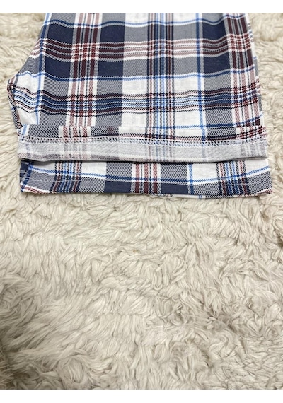 %100 Pamuk Kadın Yüksek Bel Dört Mevsim Şort Pijama