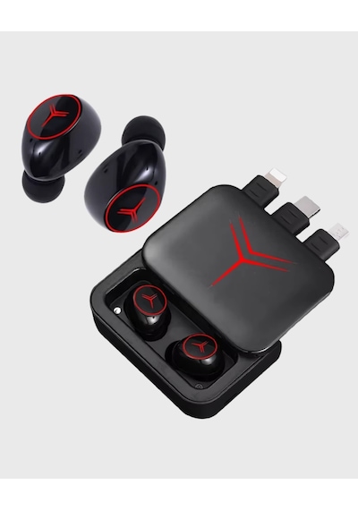Bluetooth Powerbank Kulaklık Kablosuz, Uzun Pil Ömrü, Dokunmatik Ve Yüksek Ses Kalitesi