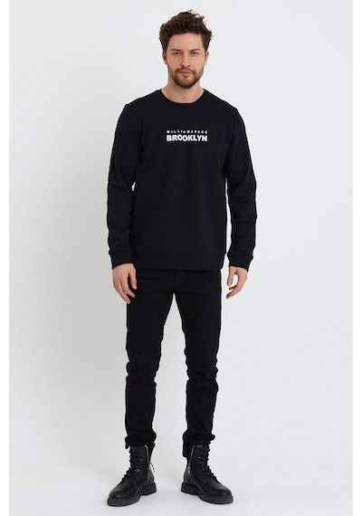 SPR23SW330 Bisiklet yaka Sweatshırt