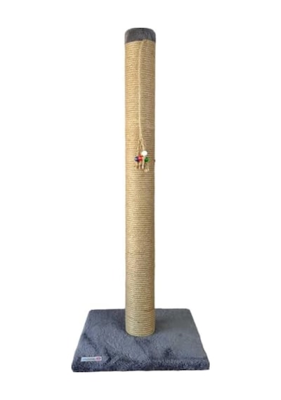 100 Cm Boyunda, 10 Cm Çapında Dev Kedi Tırmalama Tahtası