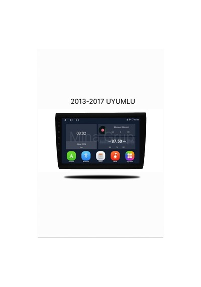 Snp Serisi Fiat 500l 2013-2017 Uyumlu 10" Android Multimedya Sistemi 4-64 Gb Hafıza + Kablosuz Carplay & Geri Görüş Kamerası  10"