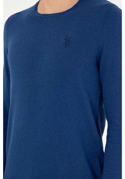 U.s. Polo Assn. Erkek İndigo Kazak /triko 50293505-vr028 İndigo