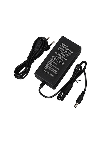 Powermaster Pm-1980 12 Volt - 3 Amper - 36 Watt 5.5 2.5 Mm Uçlu Plastik Kasa Masaüstü Adaptör