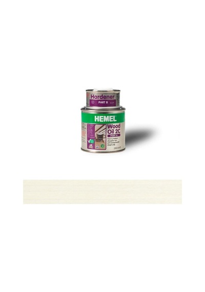 Hemel 17948 Wood Oil 2C Ahşap İçin Doğal Yağ 300ml Super White