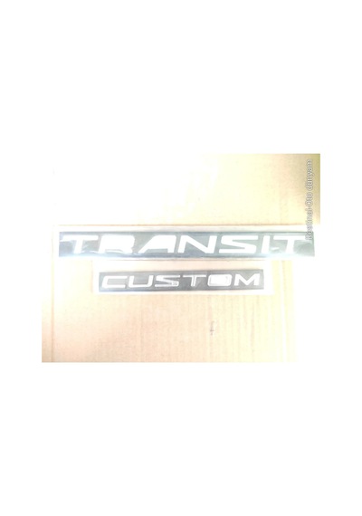 Transit Connect Bagaj Yazısı Yeni Kasa Transit Connect 2li Takım Yeni Model Bantlı Oto Logo Aksesuar