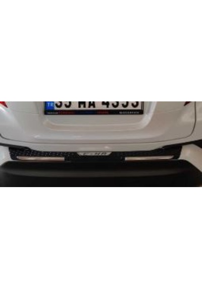 Toyota C-hr 2016 2021 Arka Tampon Üstü - Chr Arka Tampon Eşiği Abs Plastık