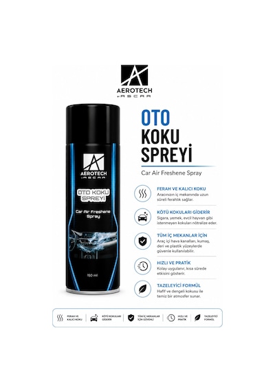Aerotech Oto Koku Spreyi 150 Ml
