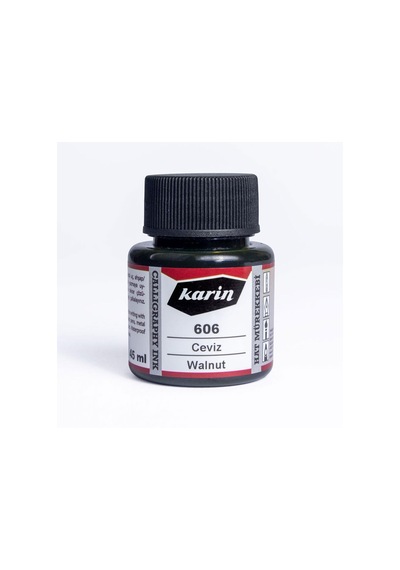 Karin Hat Mürekkebi 45Ml Ceviz 606