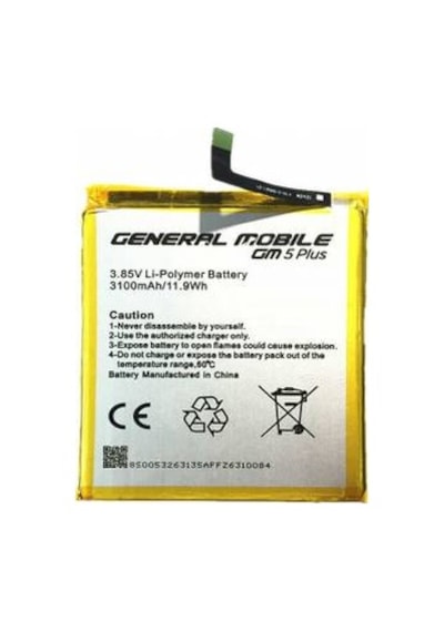 General Mobile Gm5 Plus Batarya 3100 Mah Telpa Mobile