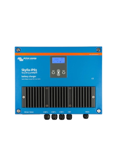 Victron Akü Şarj Cihazı Skylla Ip65 12v 70a 120/240v Battery Charger 3 Çıkış Sky012070100