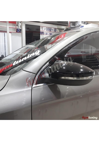 Volkswagen Passat B7 Yarasa Ayna Kapağı - Parlak Siyah