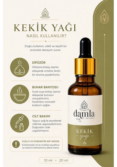 Biodamla Natural Kekik Yağı 10 Ml