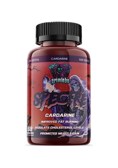 Grimlabs Gw501516 Cardarine + Bioperine Fat Burner 10 Mg Sarms 60