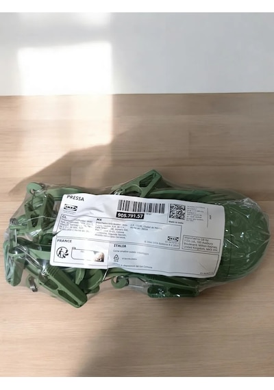 Ikea Pressa 16 Parça Giysi Askısı 188567750 Yeşil