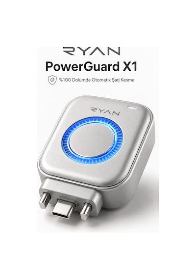 Type-c Batarya Koruma Cihazı Otomatik Şarj Kesici Telefon Tablet Powerbank Uyumlu Powerguard X1