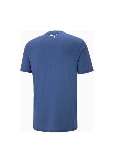 Puma 539247-01 Greatness Tee 1 Erkek Basketbol Spor Mavi Tişört Mavi