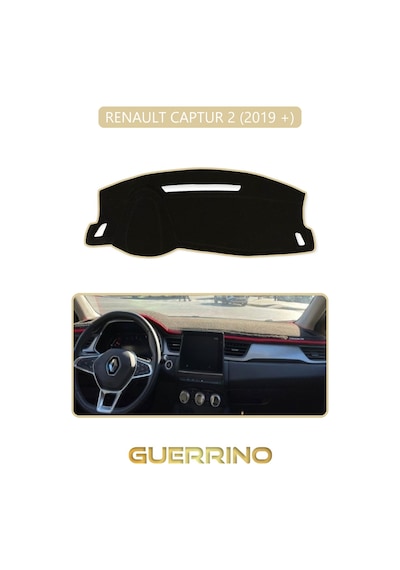 Renault Captur 2 2019 + Torpido Koruma Halısı Bej Kenar